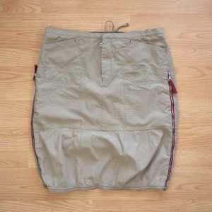 Le Jean de Marithe Francois Girbaud Cotton Blend Skirt Size 34 Made in Hong Kong